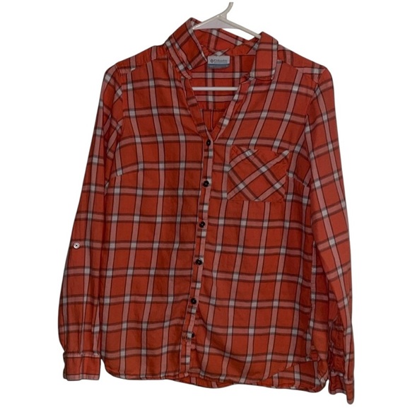 🌹COLUMBIA FLANNEL SHIRT - Picture 1 of 4